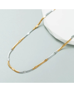 Classic Style Snake Chain Titanium Steel Plating Necklace Colorza