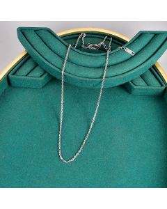 Plain Solid Color Titanium Steel Gold Plated Necklace Colorza