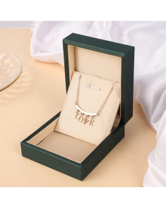 Simple Style LOVE Letter Tassel Titanium Steel Necklace
