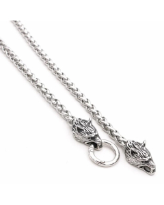Casual Hammer Pendant Titanium Steel Necklace Colorza