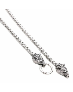 Casual Hammer Pendant Titanium Steel Necklace Colorza