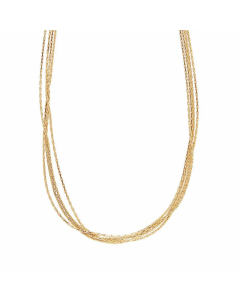 Daily Solid Color Mutil-Layered Titanium Steel Necklaces Colorza 