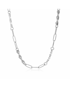 Fashion Solid Color Geometric Stainless Steel Plating Necklace Colorza 