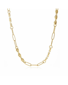 Fashion Solid Color Geometric Stainless Steel Plating Necklace Colorza 