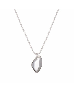 Daily Geometric Pendent Titanium Steel Plating Necklace Colorza