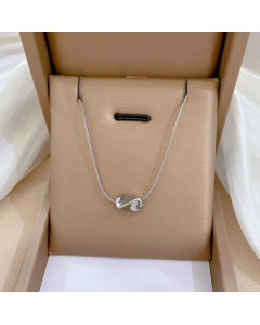 Minimalism Solid Color Geometric Titanium Steel Plating Necklace Colorza 