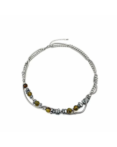 Original Design Choker Geometric Stainless Steel Necklace Colorza