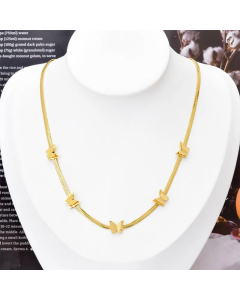 Fashion Plating Butterfly Titanium Steel Necklace Colorza