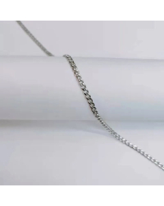 Plain Solid Color Curby Chain Titanium Steel Plating Necklace Colorza 