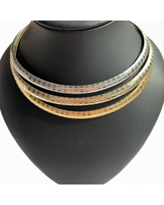 Fine Jewelry Wholesale Casual Choker Stainless Steel Plating Necklace Colorza