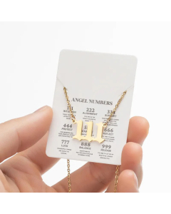 Casual Figure Pendent Stainless Steel Plating Necklace Colorza -Gold Color-01