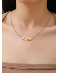 Fashion 12 Constellation Pendnet Stainless Steel Necklace Colorza