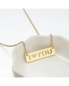 Spider Web Car Key Plating Pendant Stainless Steel Titanium Steel Necklace CA07830269-Gold Color-01