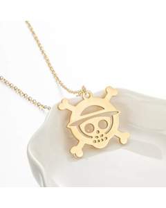 Casual Skull Pendant Stainless Steel Plating Necklace CA07830278