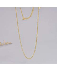 Plain Basic Chain Solid Color Titanium Steel Necklace CA07830324