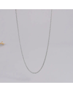 Plain Basic Chain Solid Color Titanium Steel Necklace CA07830324