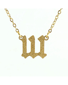Minimalism Number Pendent Stainless Steel Plating Necklace CA07830350