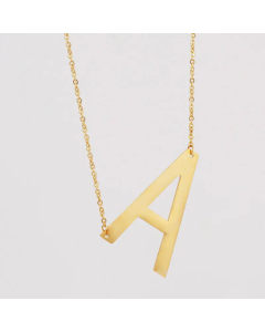 1 Piece Fashion Letter Pendent Stainless Steel Plating Necklace CA07830354