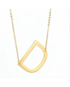 1 Piece Fashion Letter Pendent Stainless Steel Plating Necklace CA07830354