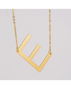 1 Piece Fashion Letter Pendent Stainless Steel Plating Necklace CA07830354