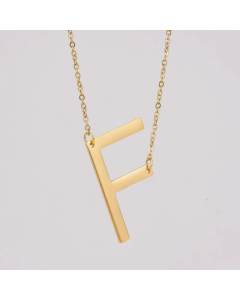 1 Piece Fashion Letter Pendent Stainless Steel Plating Necklace CA07830354