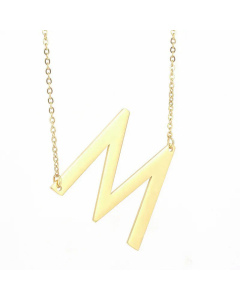 1 Piece Fashion Letter Pendent Stainless Steel Plating Necklace CA07830354