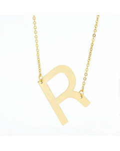 1 Piece Fashion Letter Pendent Stainless Steel Plating Necklace CA07830354