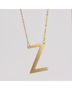 1 Piece Fashion Letter Pendent Stainless Steel Plating Necklace CA07830354