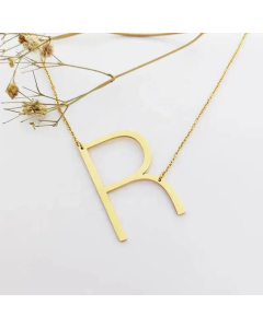 1 Piece Fashion Letter Pendent Stainless Steel Plating Necklace CA07830354