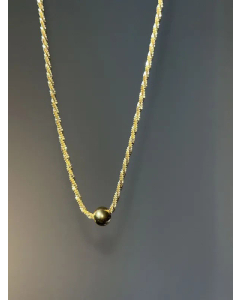 Minimalism Ball Pendent Stainless Steel Plating Necklace CA07830388