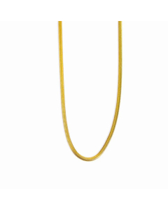 Plain Solid Color Snake Chain Stainless Steel Plating Necklace CA07830484