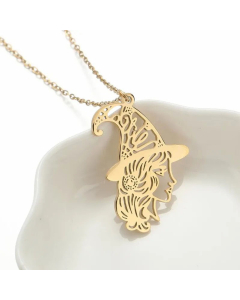 Fashion Cartoon Character Pendant Stainless Steel Titanium Steel Plating Necklace CA07830551