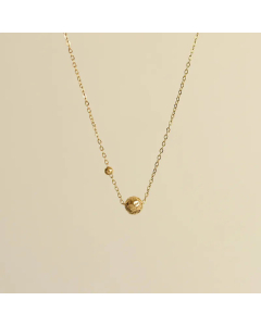 Fashion Beads Pendent Titanium Steel Plating Necklace CA07830660