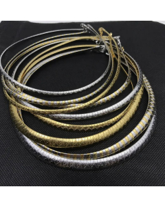 Casual Circle Choker Stainless Steel Plating Necklace CA07830758