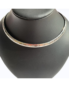 Minimalism Heart Shape Choker Stainless Steel Plating Necklace CA07830762