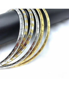 Fashion Cross Plating Choker Stainless Steel Necklace CA07830768