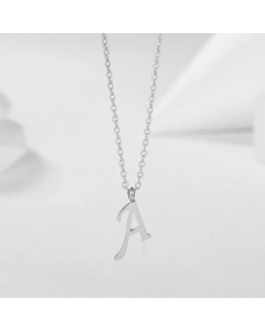 Minimalism Letter Stainless Steel Plating Pendant Necklace CA07830944