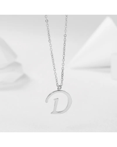 Minimalism Letter Stainless Steel Plating Pendant Necklace CA07830944