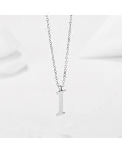 Minimalism Letter Stainless Steel Plating Pendant Necklace CA07830944