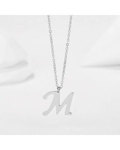Minimalism Letter Stainless Steel Plating Pendant Necklace CA07830944