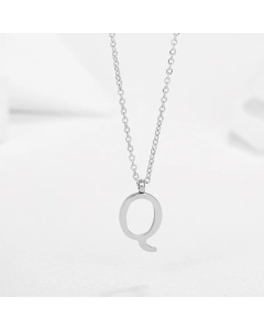 Minimalism Letter Stainless Steel Plating Pendant Necklace CA07830944