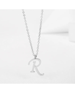 Minimalism Letter Stainless Steel Plating Pendant Necklace CA07830944
