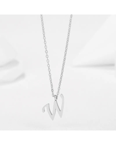 Minimalism Letter Stainless Steel Plating Pendant Necklace CA07830944