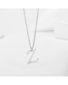 Minimalism Letter Stainless Steel Plating Pendant Necklace CA07830944
