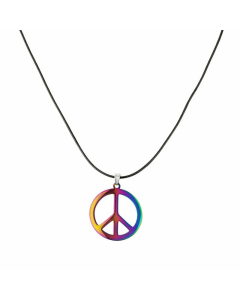 Hollow Out Round Stainless Steel Titanium Steel Plating  Pendant Necklace CA07831022