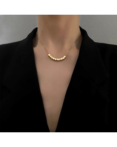 Wholesale Stainless Steel Necklace Simple Style Geometric Necklace