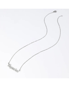 Wholesale Casual Letter Constellation Stainless Steel Gold Plated Pendant Necklace CA07831436