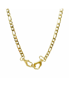 Wholesale Hip-Hop Hand Stainless Steel 14K Gold Plated Necklace