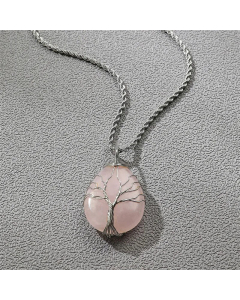 Sweet Water Droplets Stainless Steel Plating Gold Plated Pendant Necklace CA07831665