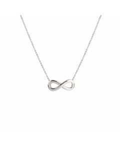 Classic Infinity Plating Pendant Stainless Steel Necklace